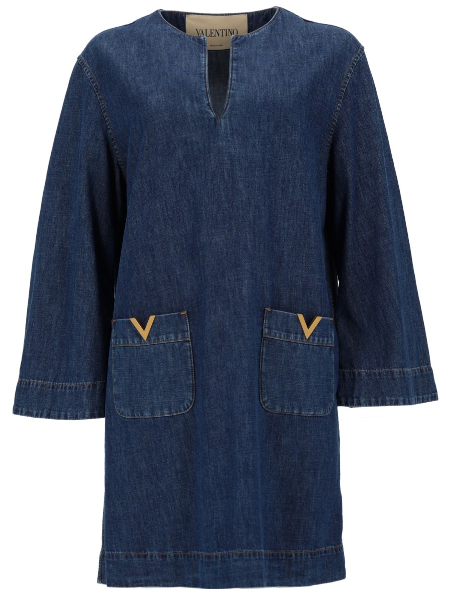 ABITO IN DENIM CHAMBRAY