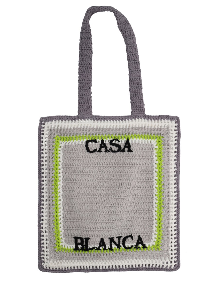 BORSA TOTE CON LOGO