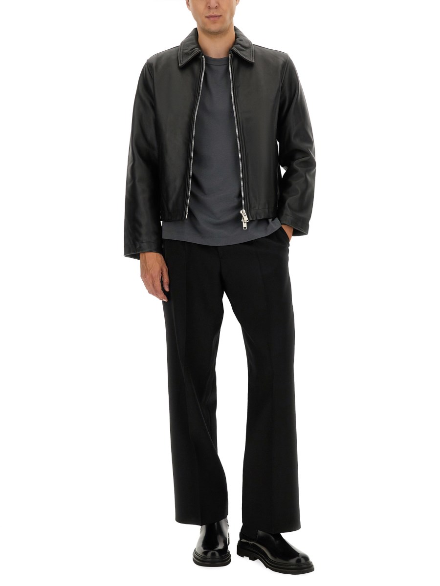 GIACCA CORTA IN PELLE