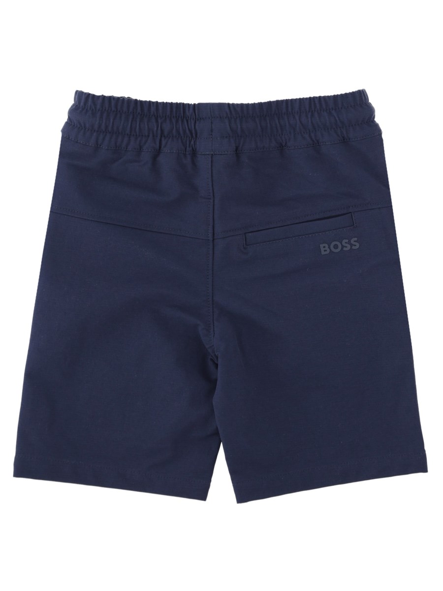 Shorts in pile elasticizzato