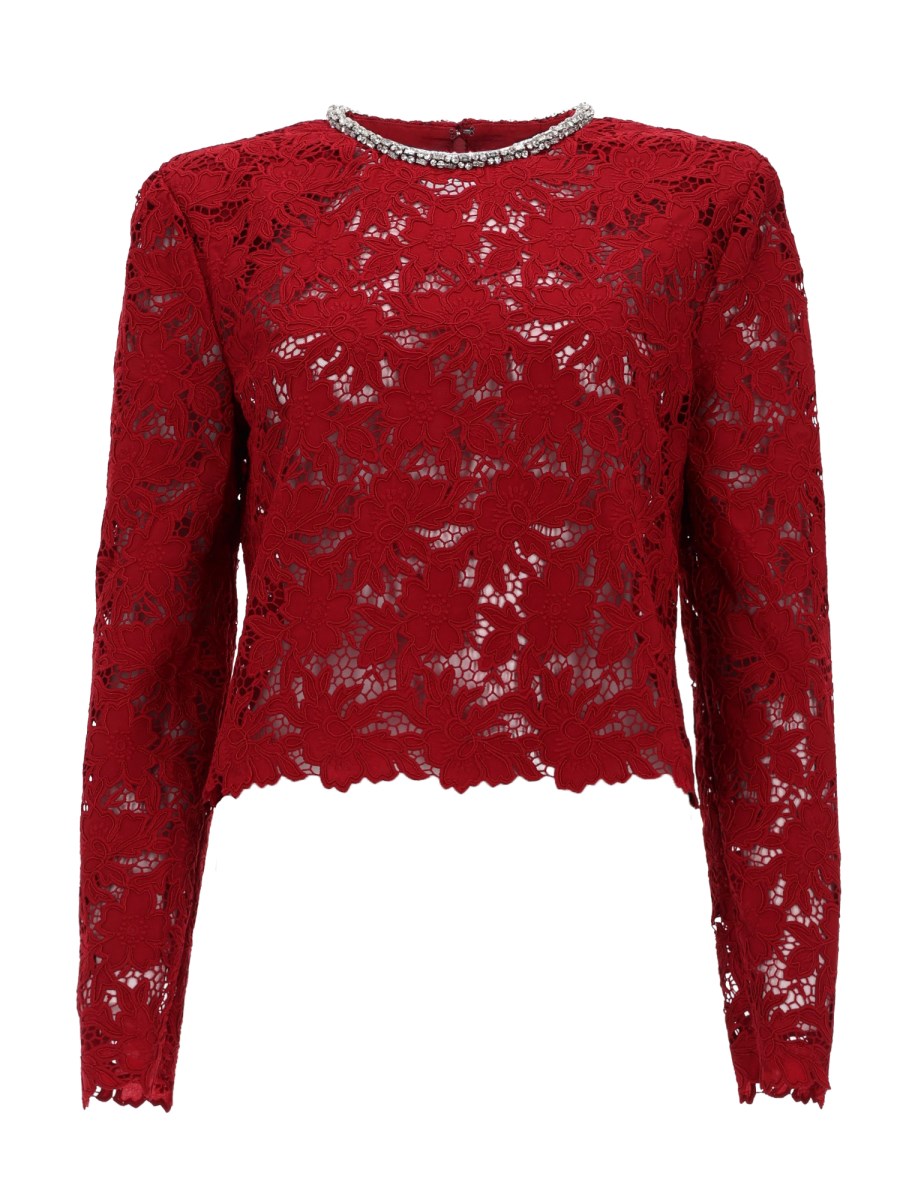 TOP IN PIZZO CON CRISTALLI