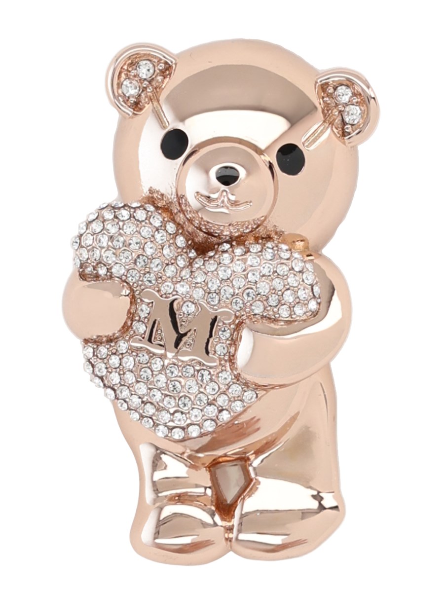 SPILLA IN METALLO E STRASS