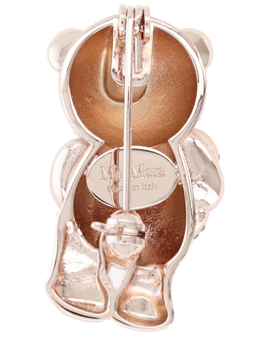 SPILLA IN METALLO E STRASS