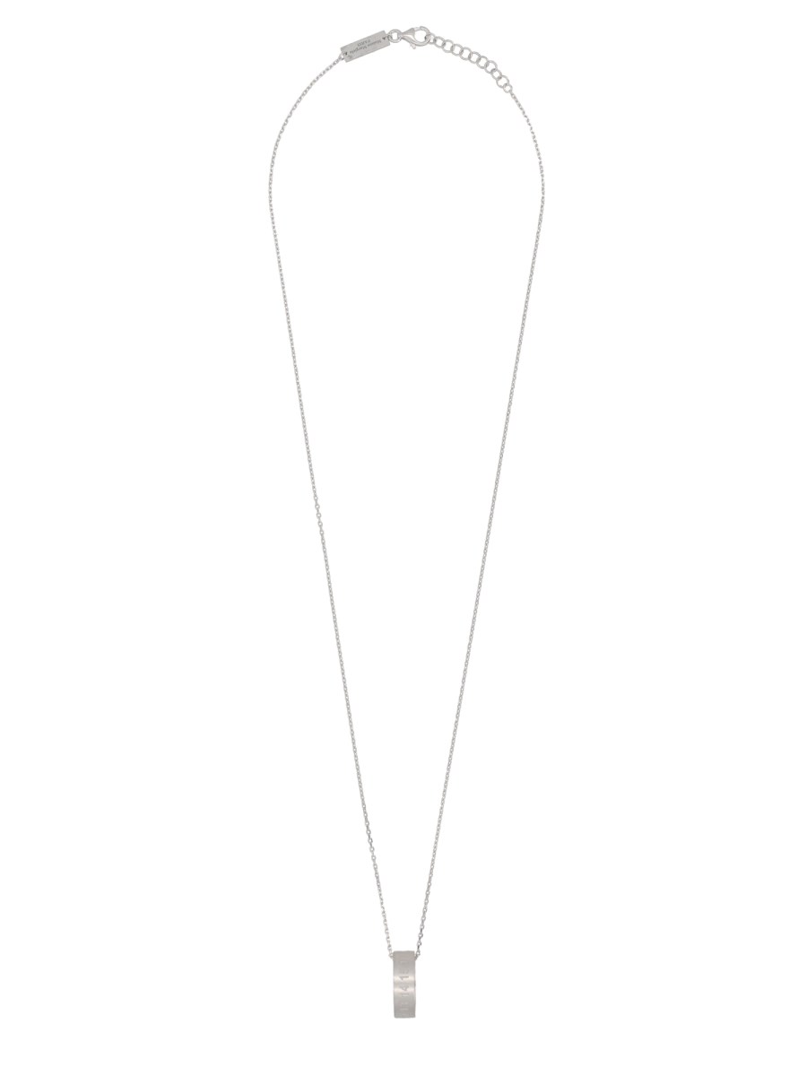 COLLANA CON PENDENTE AD ANELLO