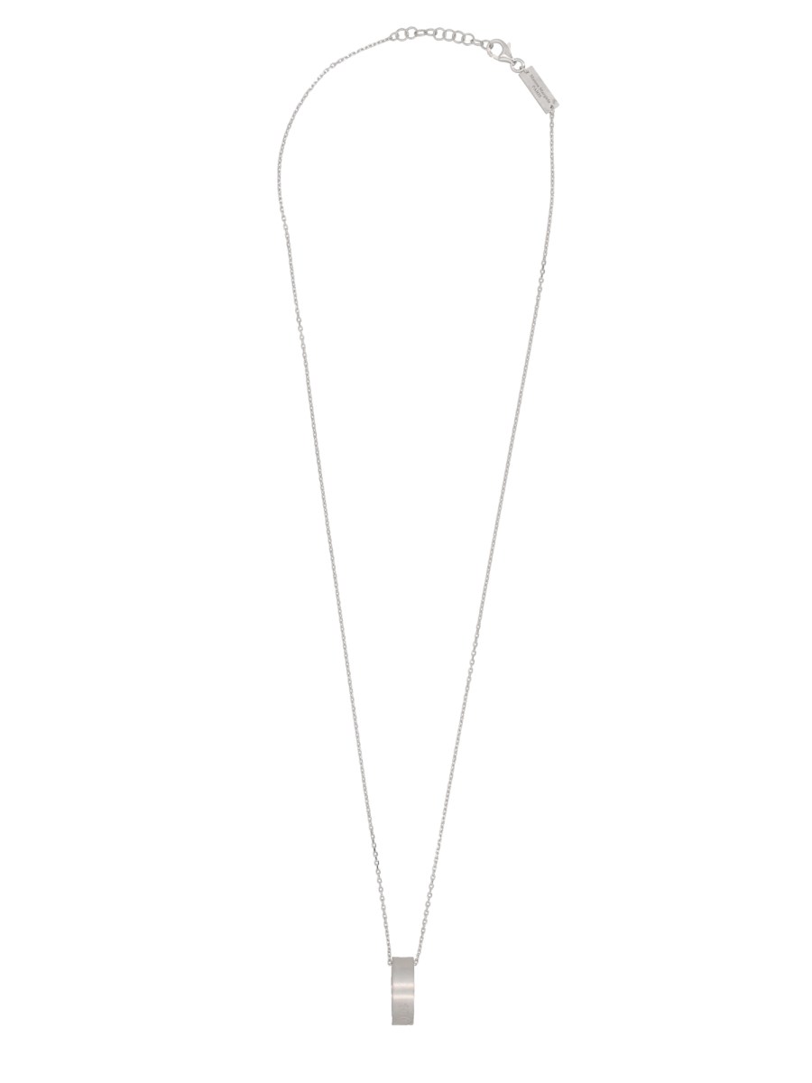 COLLANA CON PENDENTE AD ANELLO