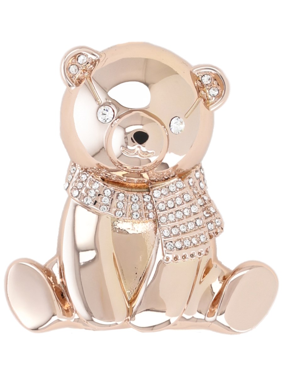 SPILLA IN METALLO E STRASS