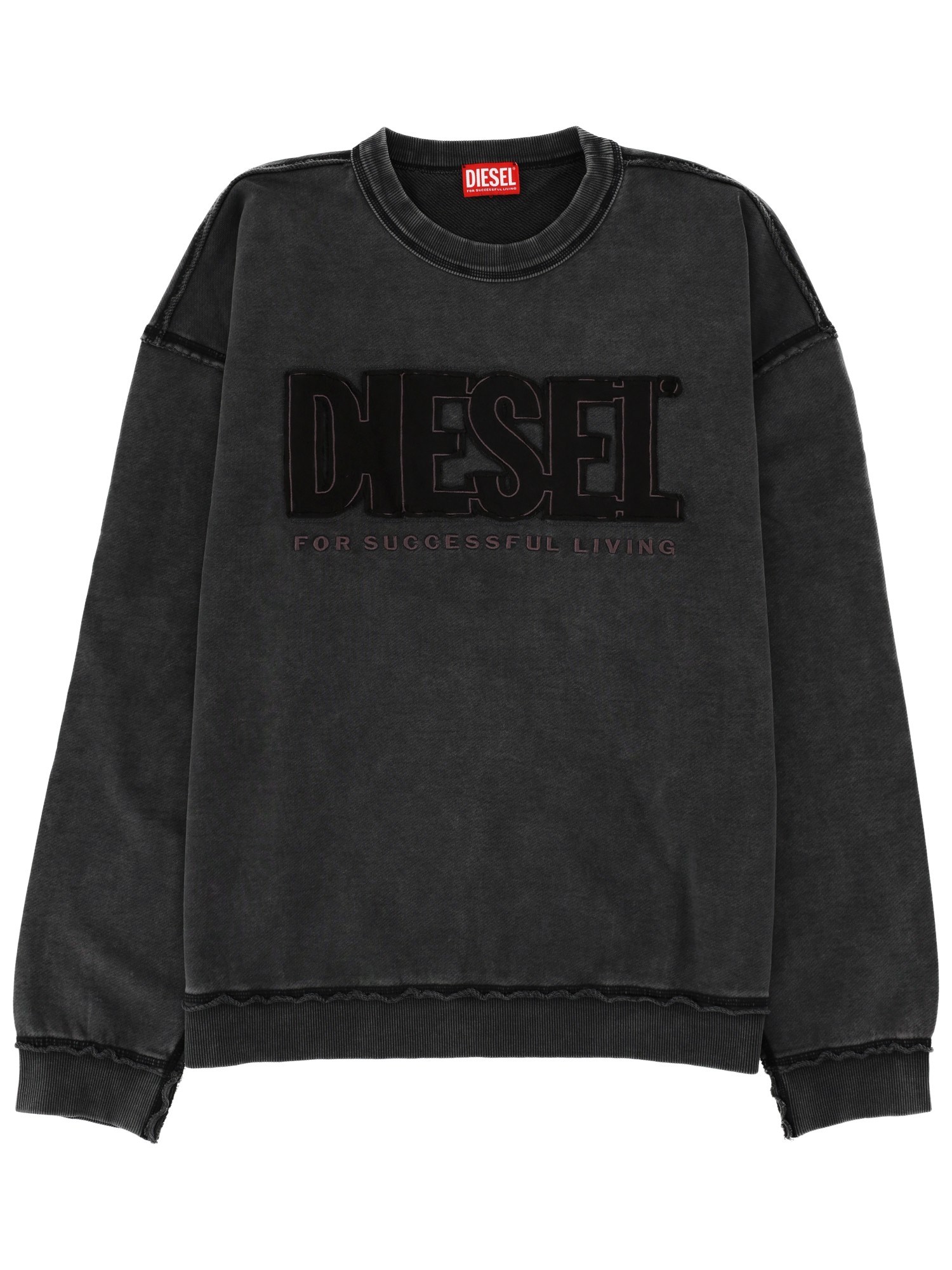 diesel "s-boxt-raw-v1" sweatshirt