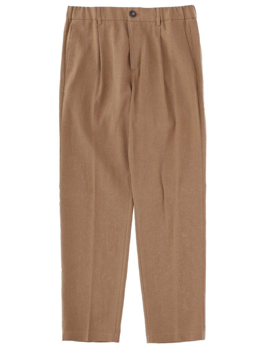 PANTALONE SARTORIALE IN LINO