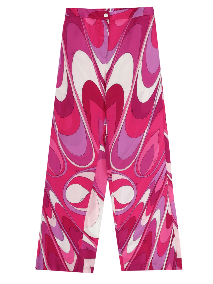 PANTALONI CON STAMPA GRAFICA ALL-OVER