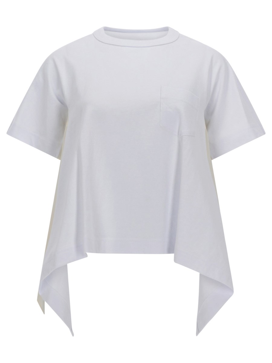 T-SHIRT CON DRAPPEGGIO