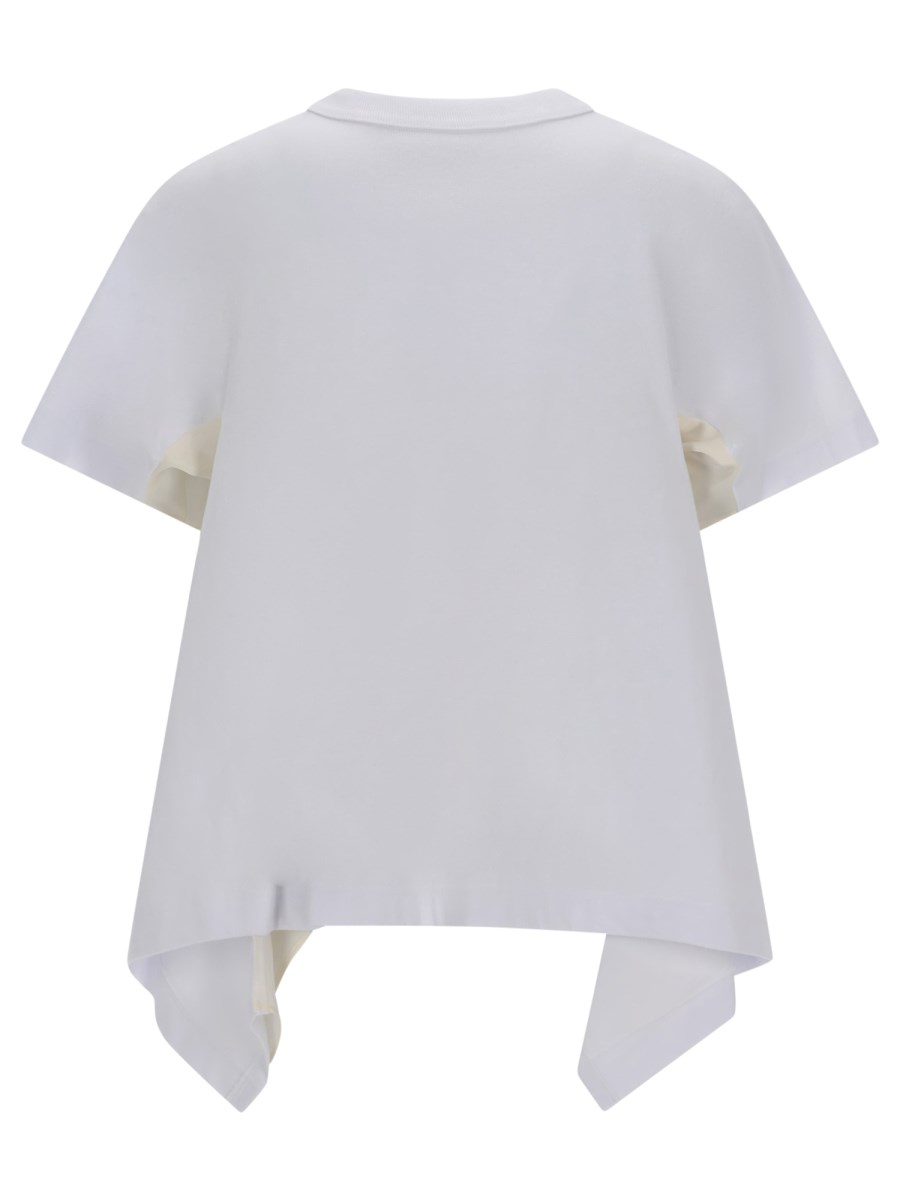 T-SHIRT CON DRAPPEGGIO