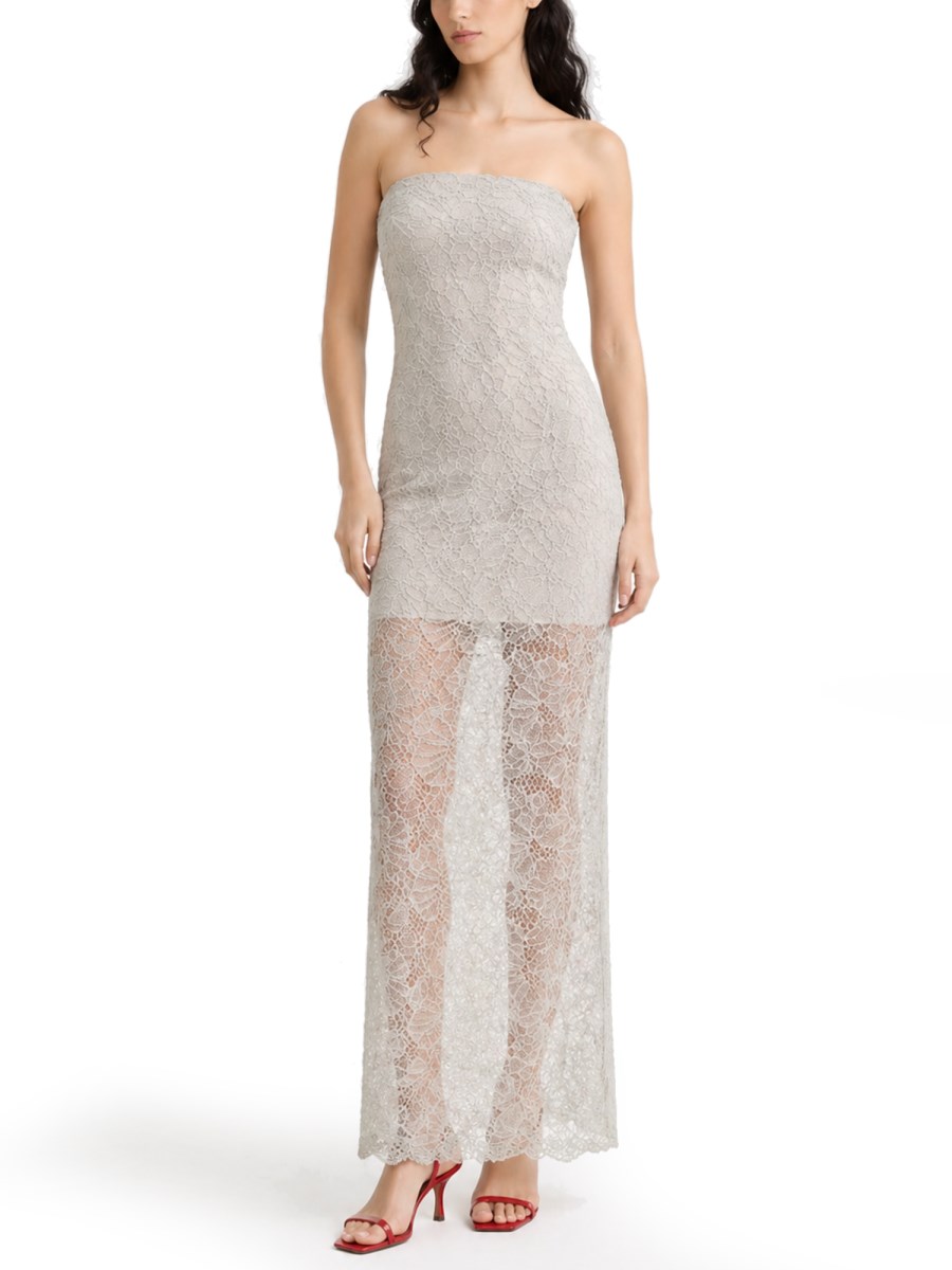 ABITO LUNGO IN PIZZO