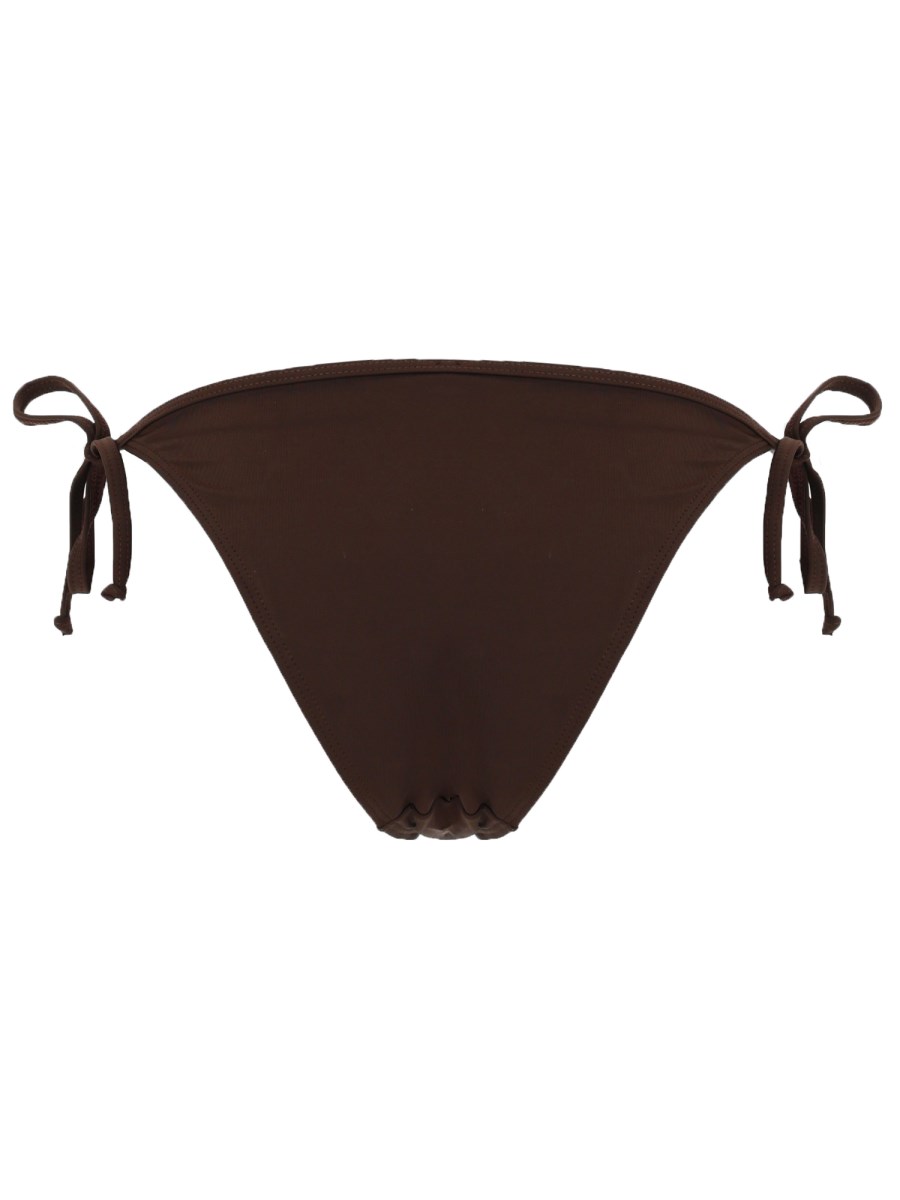 SLIP BIKINI CON DETTAGLIO OVAL D