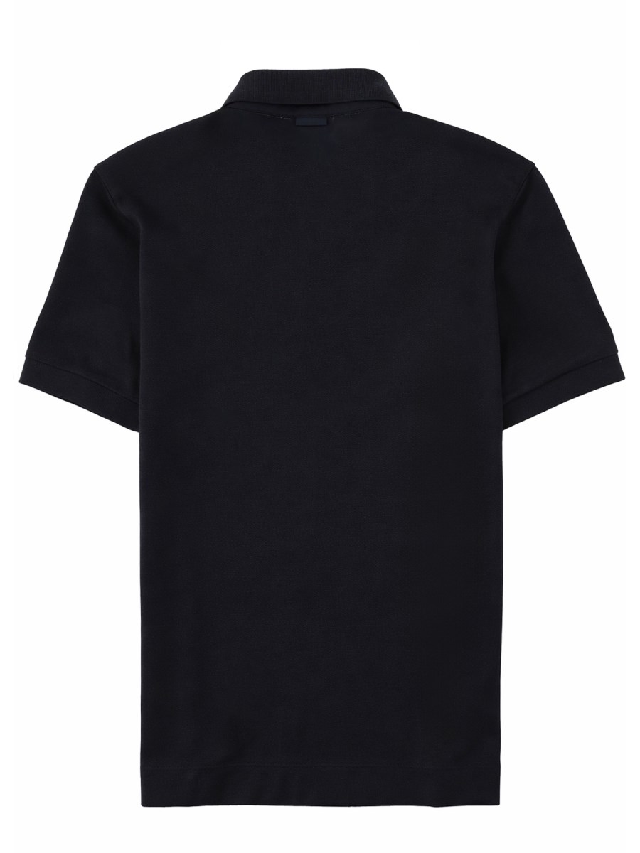 POLO IN COTONE E SETA