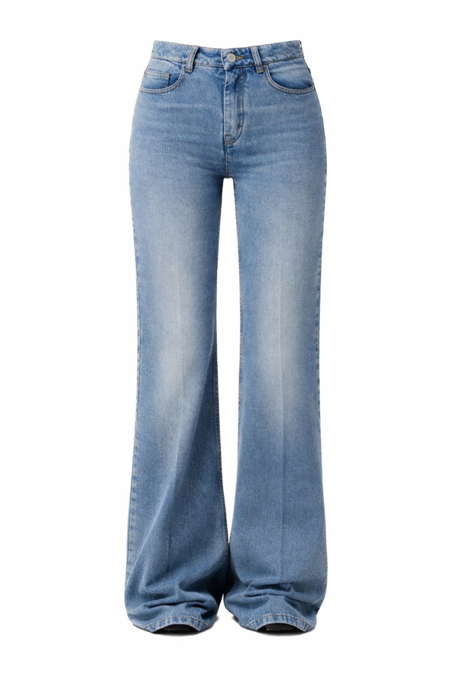 JEANS SVASATO IN COTONE