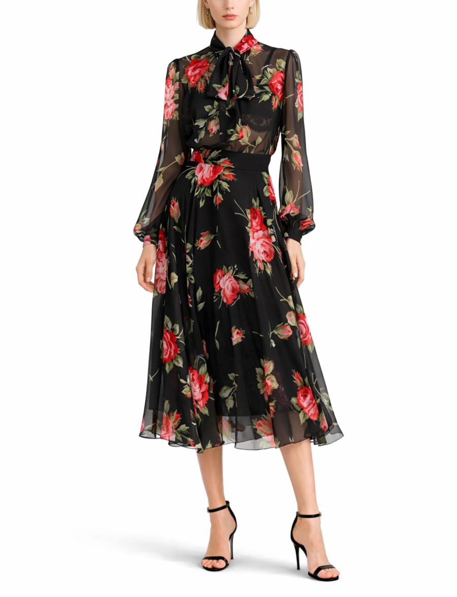 TOP STAMPA BOUQUET DI ROSE