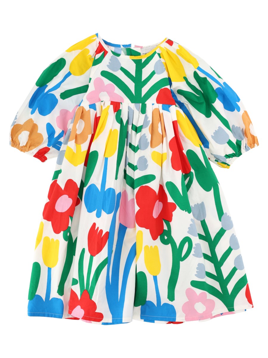 VESTITO MIDI CON STAMPA FLOREALE