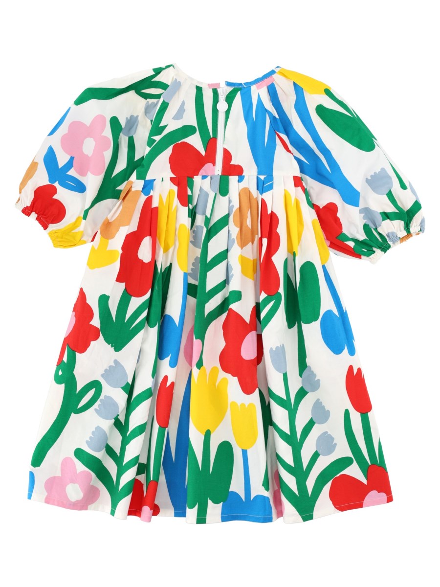 VESTITO MIDI CON STAMPA FLOREALE