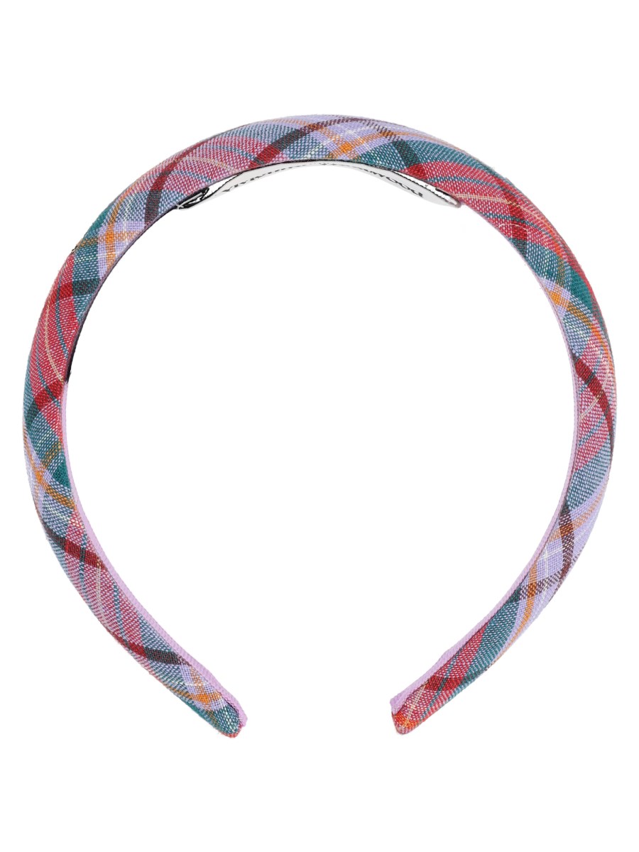 CERCHIETTO CON ORB E MOTIVO TARTAN