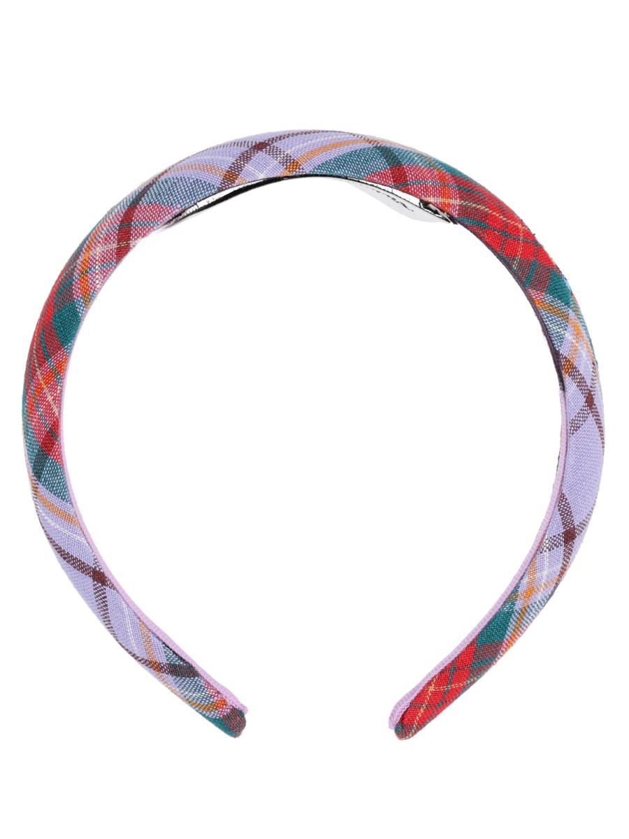 CERCHIETTO CON ORB E MOTIVO TARTAN