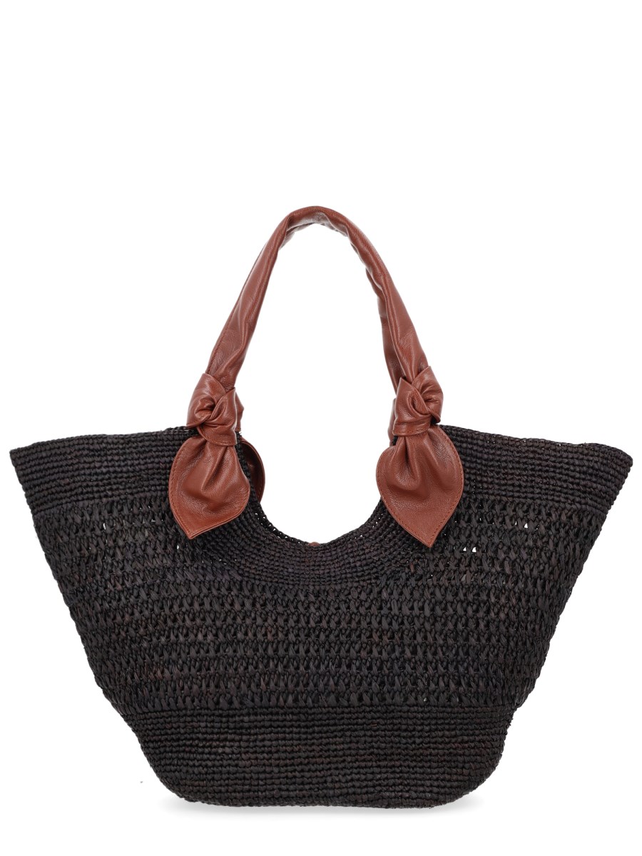 BORSA INTRECCIATA IN RAFFIA
