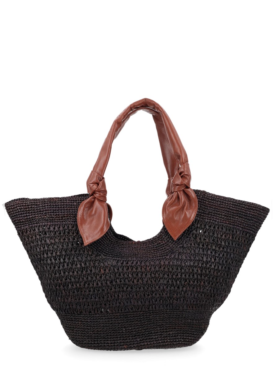 BORSA INTRECCIATA IN RAFFIA