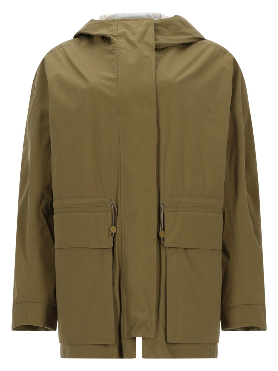 PARKA CORTO CON CAPPUCCIO