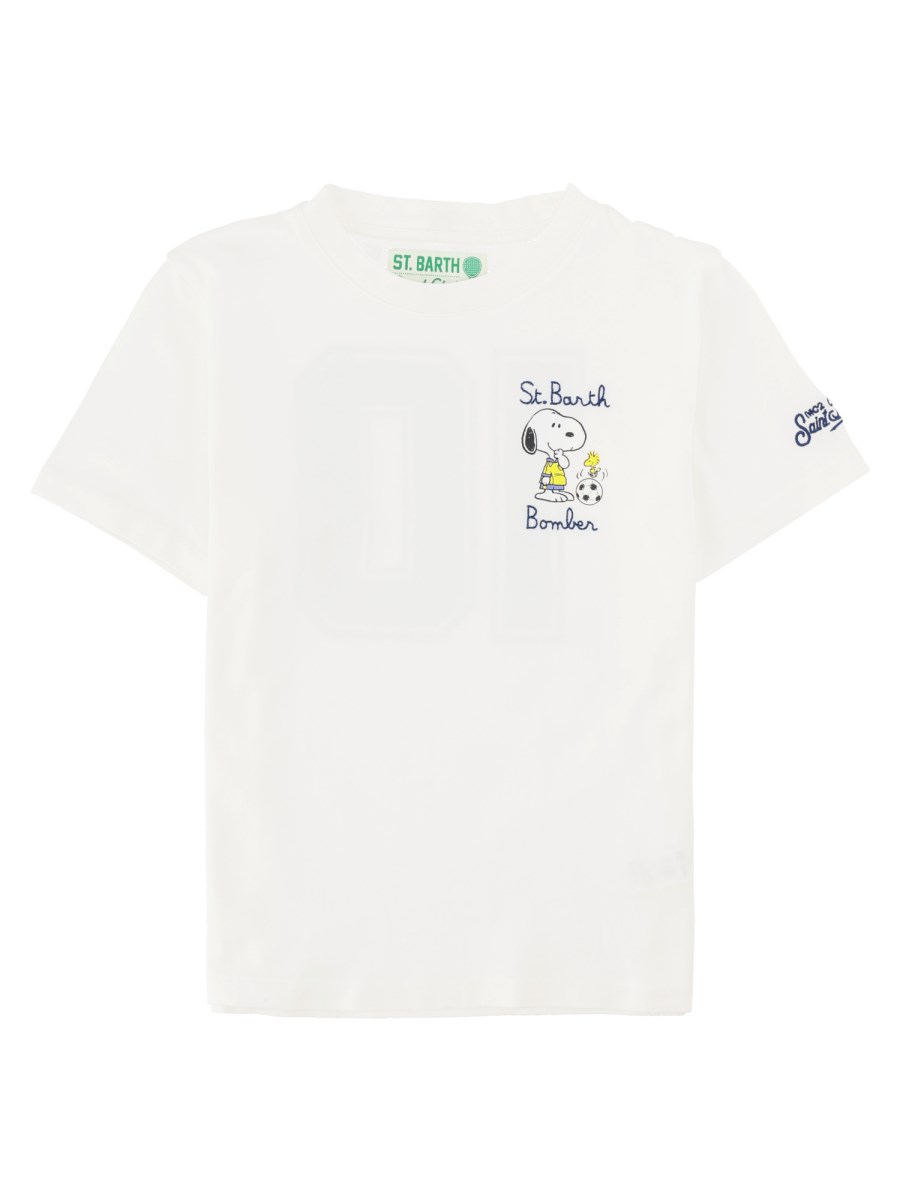 T-SHIRT CON STAMPA SUL RETRO