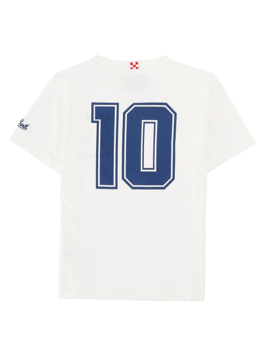 T-SHIRT CON STAMPA SUL RETRO