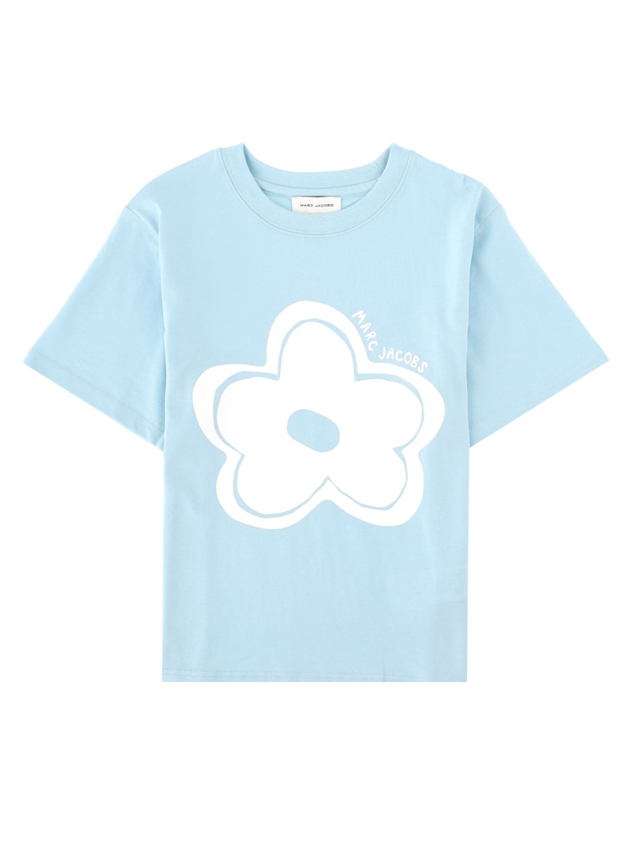 T-SHIRT CON STAMPA FIORE