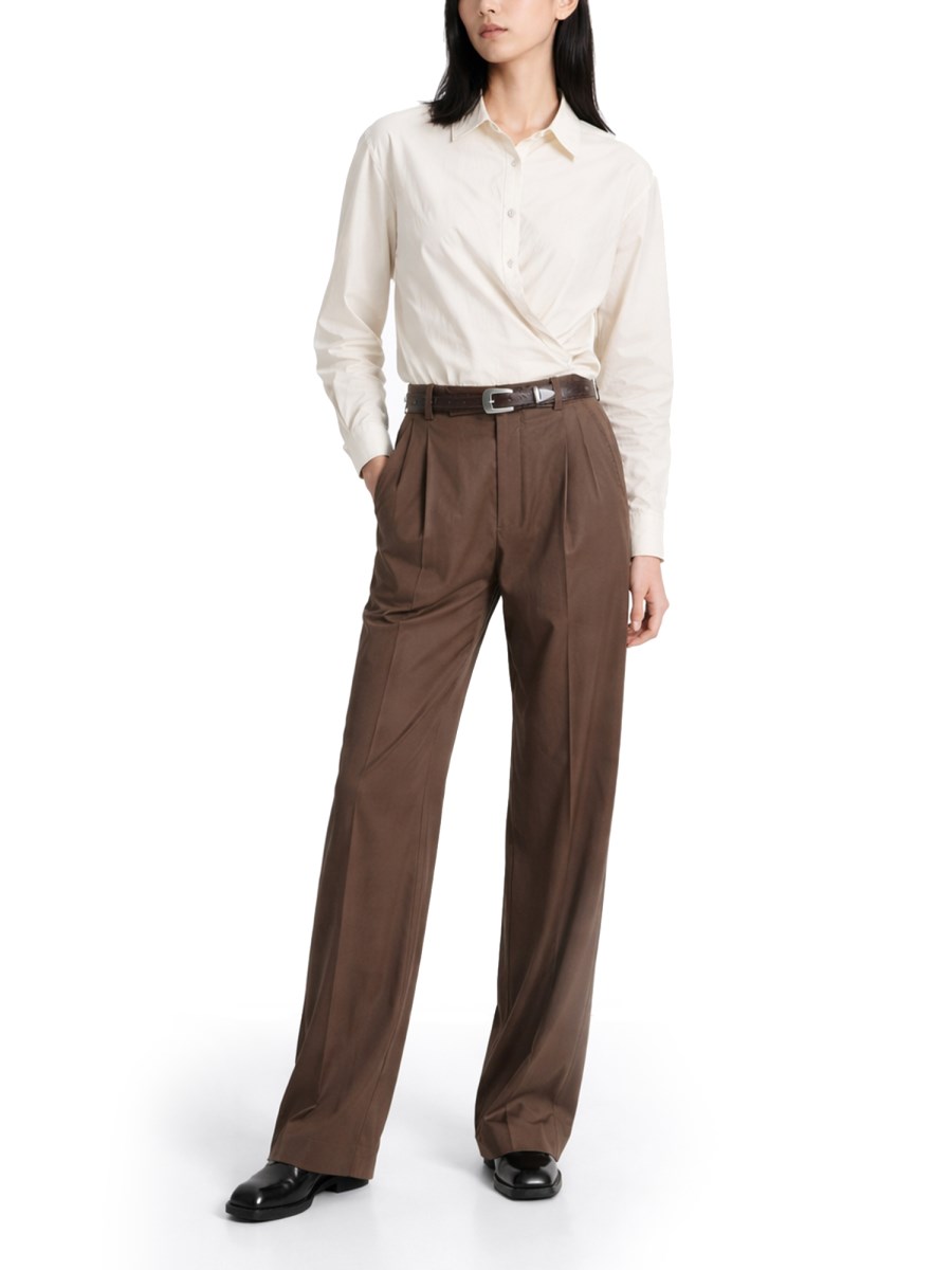 CAMICIA STRAIGHT COLLAR TWISTED