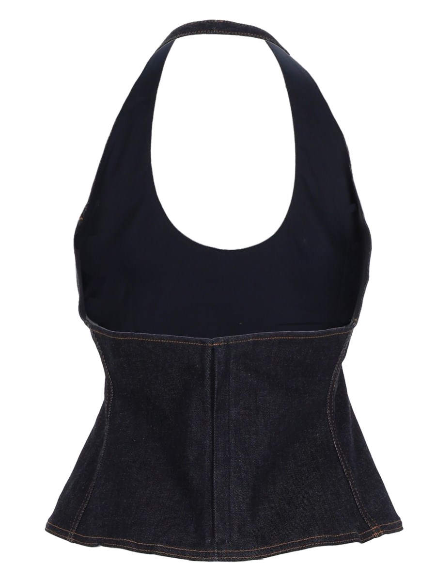 TOP LAVOIR IN DENIM