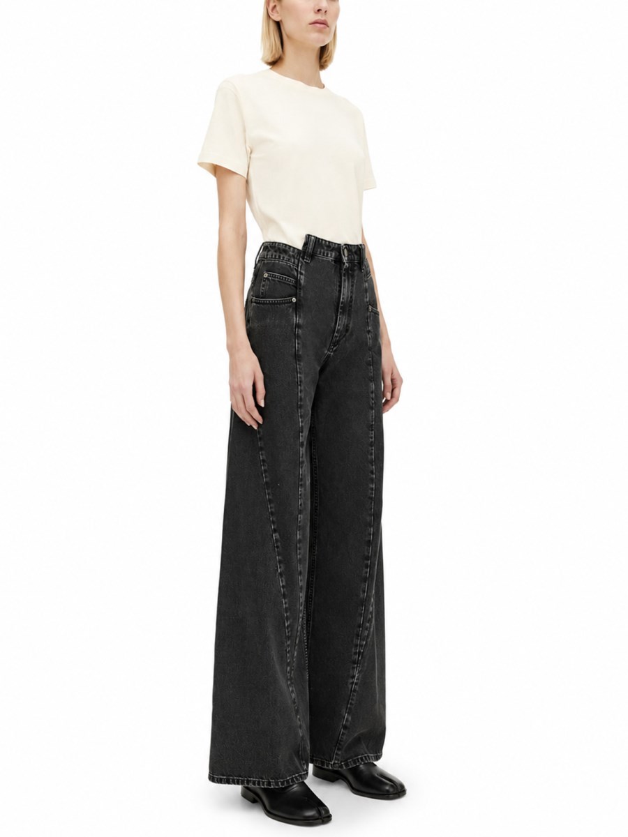JEANS PALAZZO DÈCORTIQUÈ
