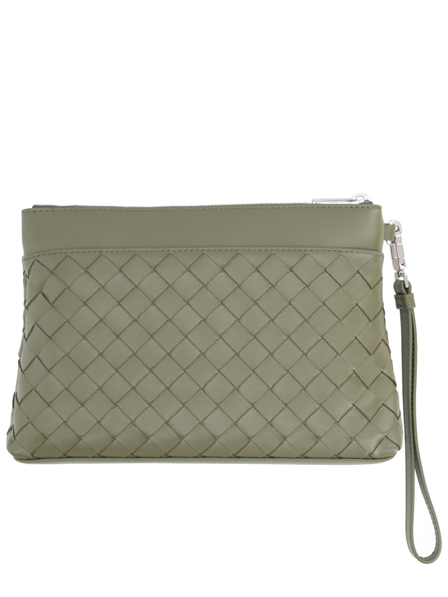 BORSA POCHETTE INTRECCIATA