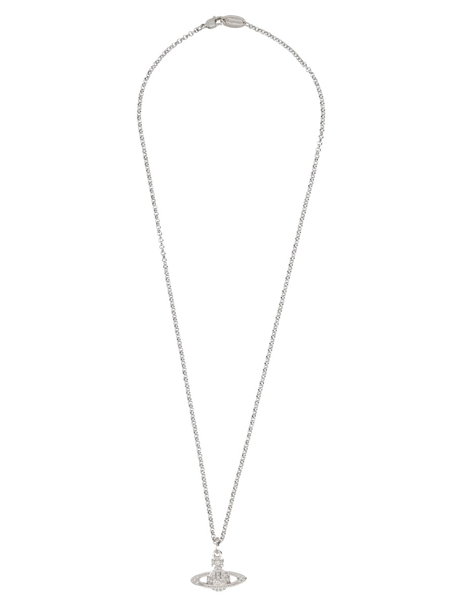 COLLANA CON CIONDOLO ORB MINI BAS RELIEF