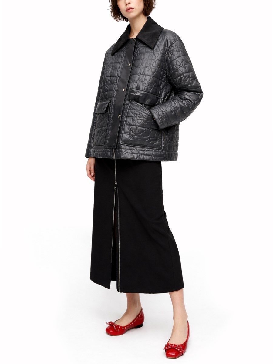 GIACCA MIDI TRAPUNTATA 