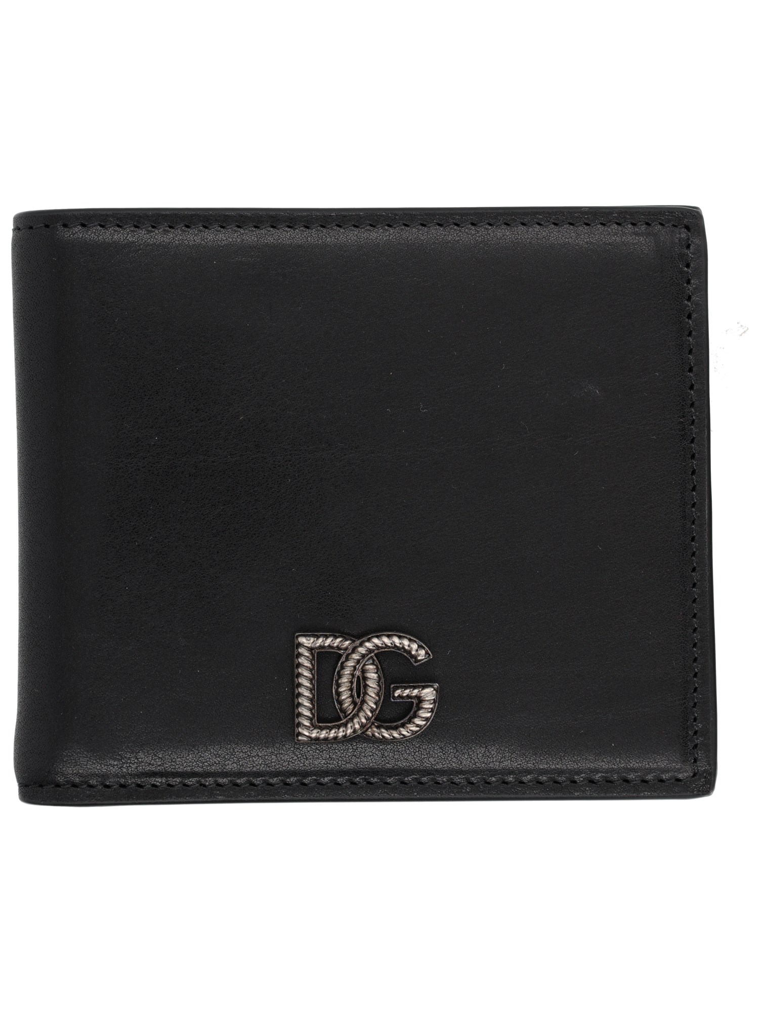 Dolce & Gabbana Wallet With Logo In Black
