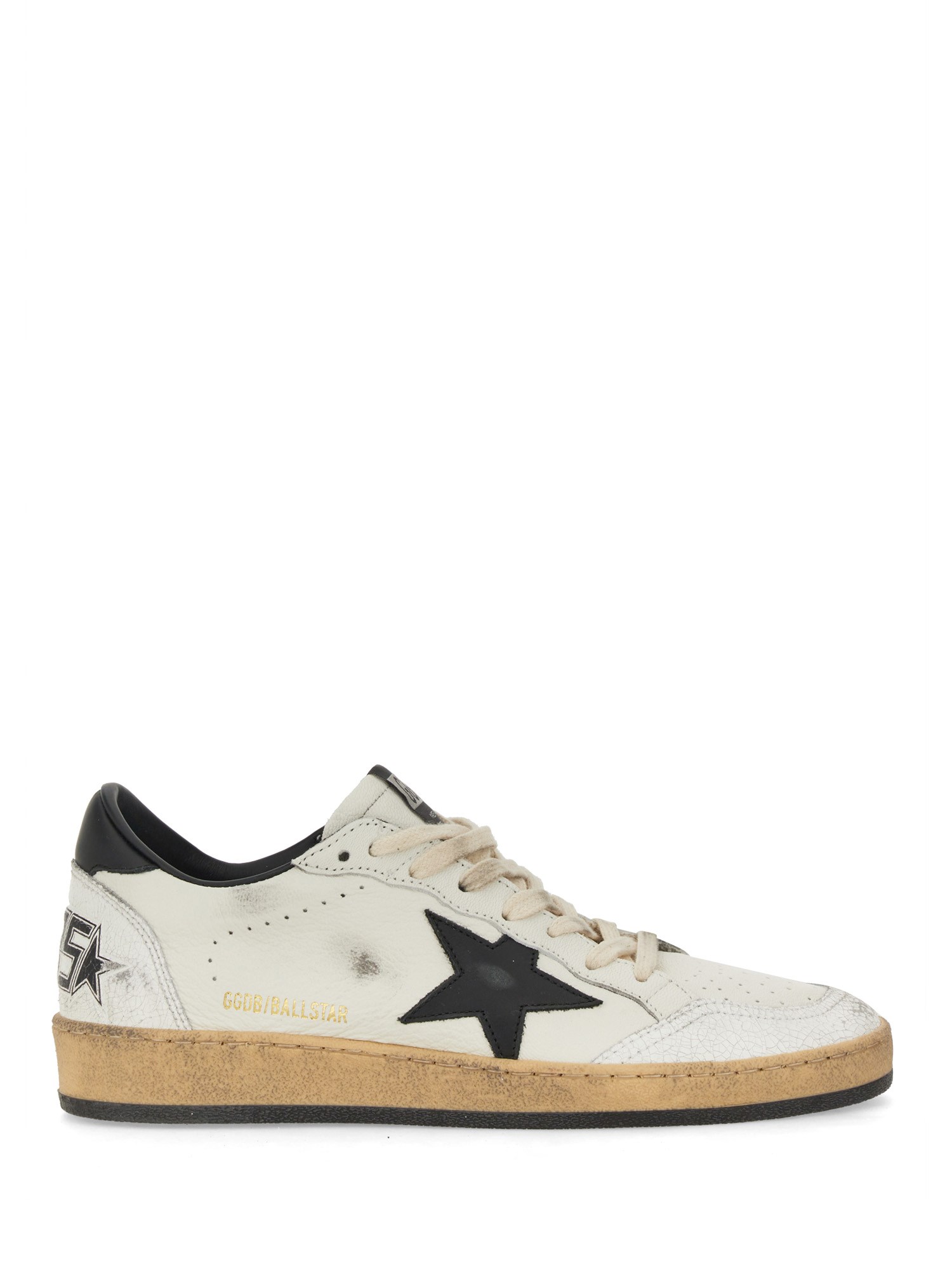 Golden Goose Ball Star Sneaker In White