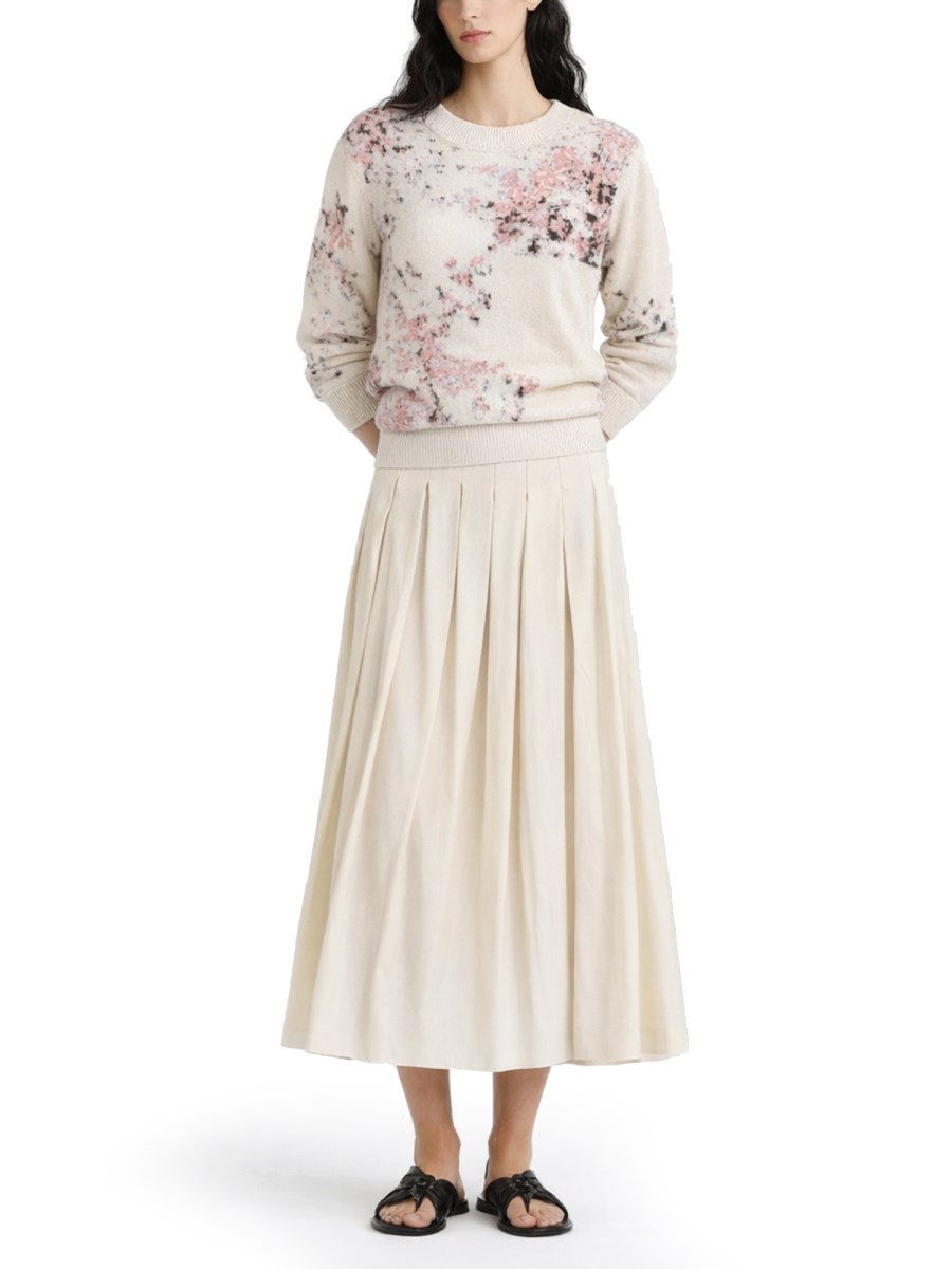 MAGLIA IN MISTO COTONE E MOHAIR