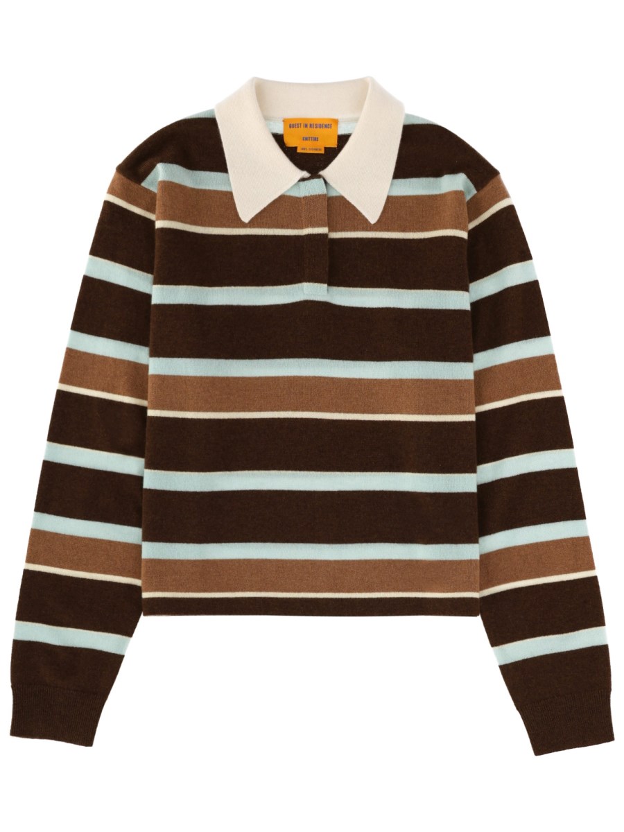 POLO CROPPED STRIPE RUGBY