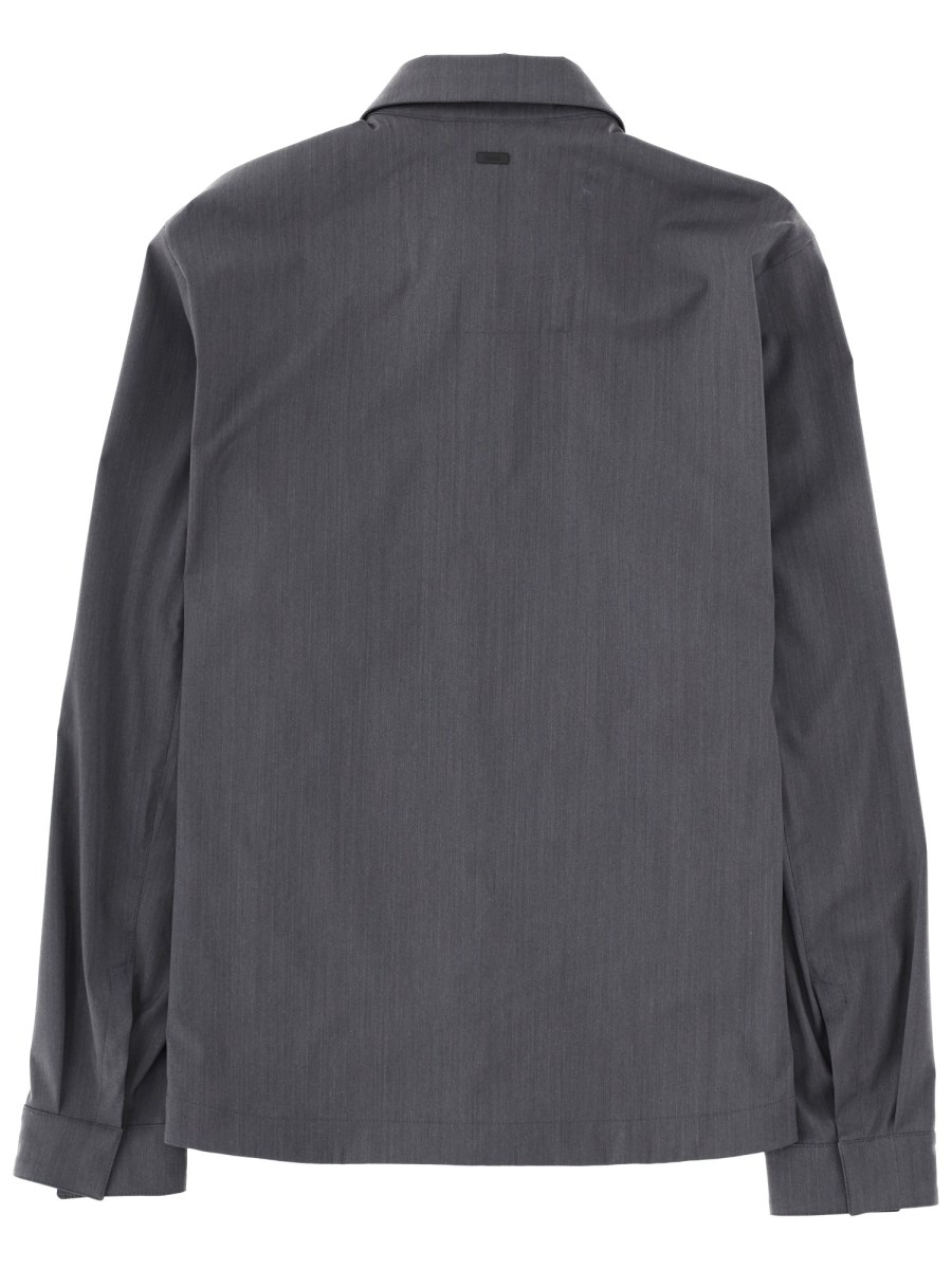 OVERSHIRT IN MISTO LANA