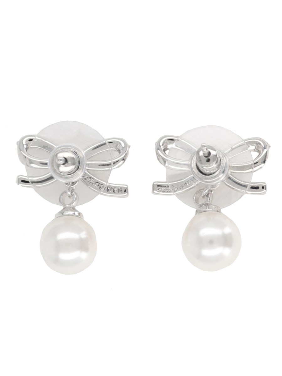 ORECCHINI BOW PEARL