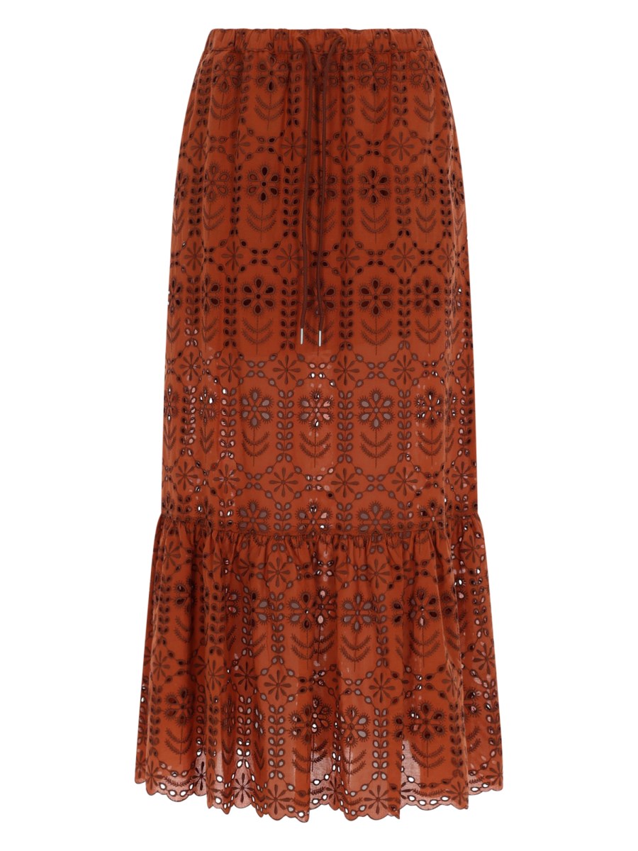 GONNA LUNGA TRAFORATA