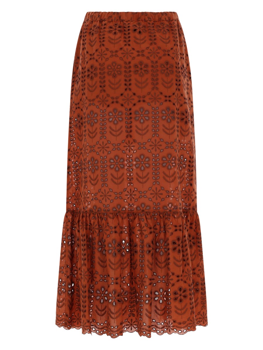 GONNA LUNGA TRAFORATA