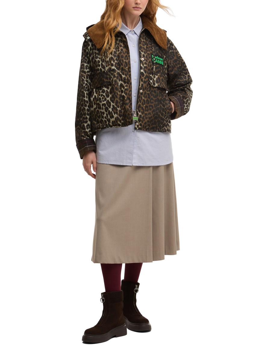 GIACCA GANNI X BARBOUR 