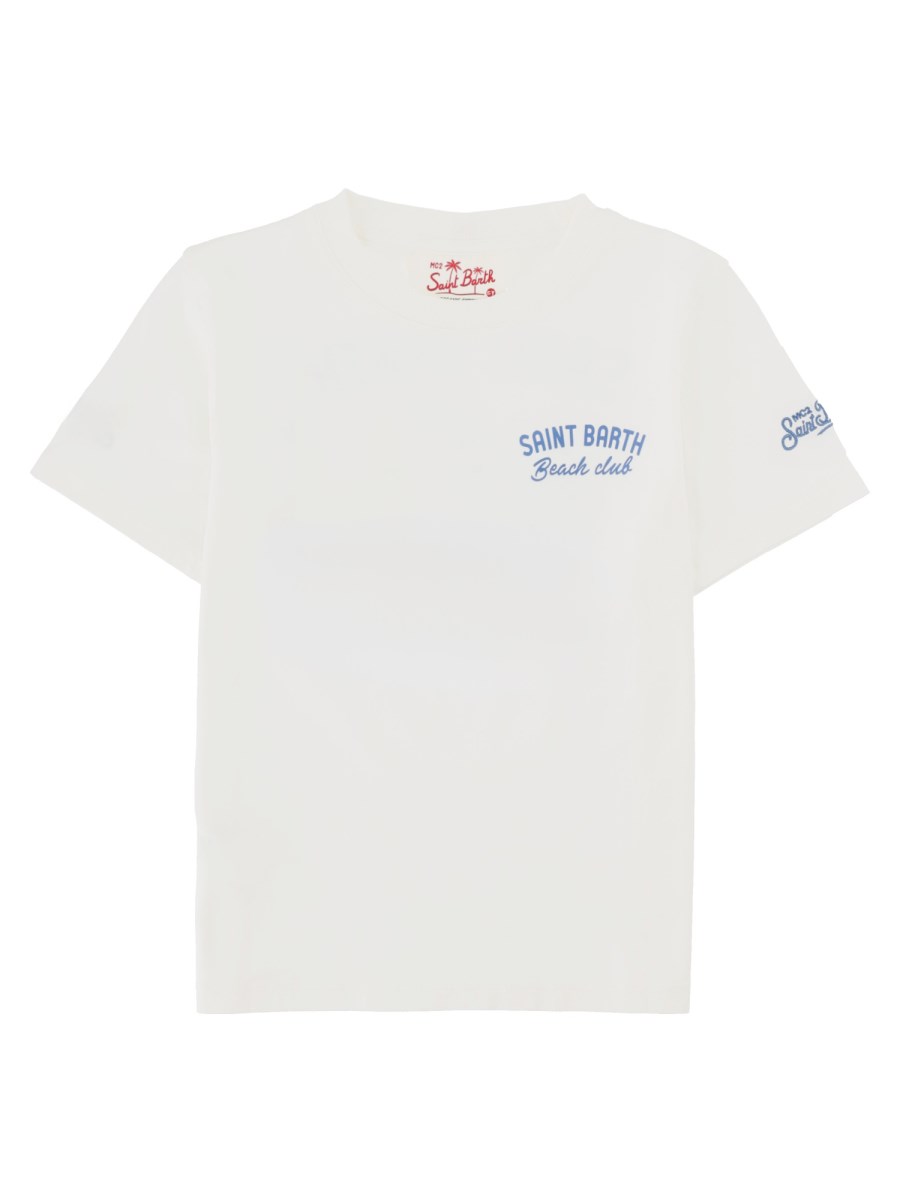 T-SHIRT CON STAMPA SUL RETRO
