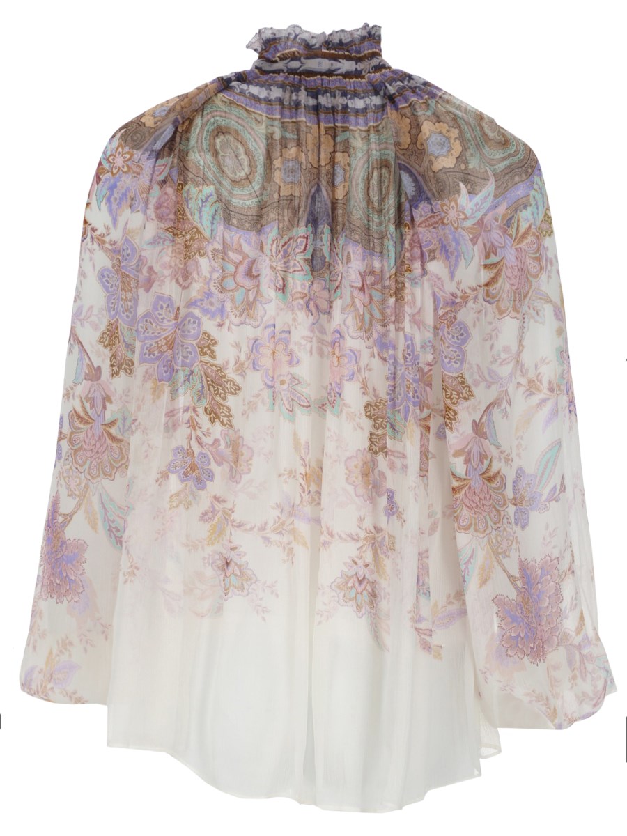 BLUSA LUNA CON MANICHE A SBUFFO