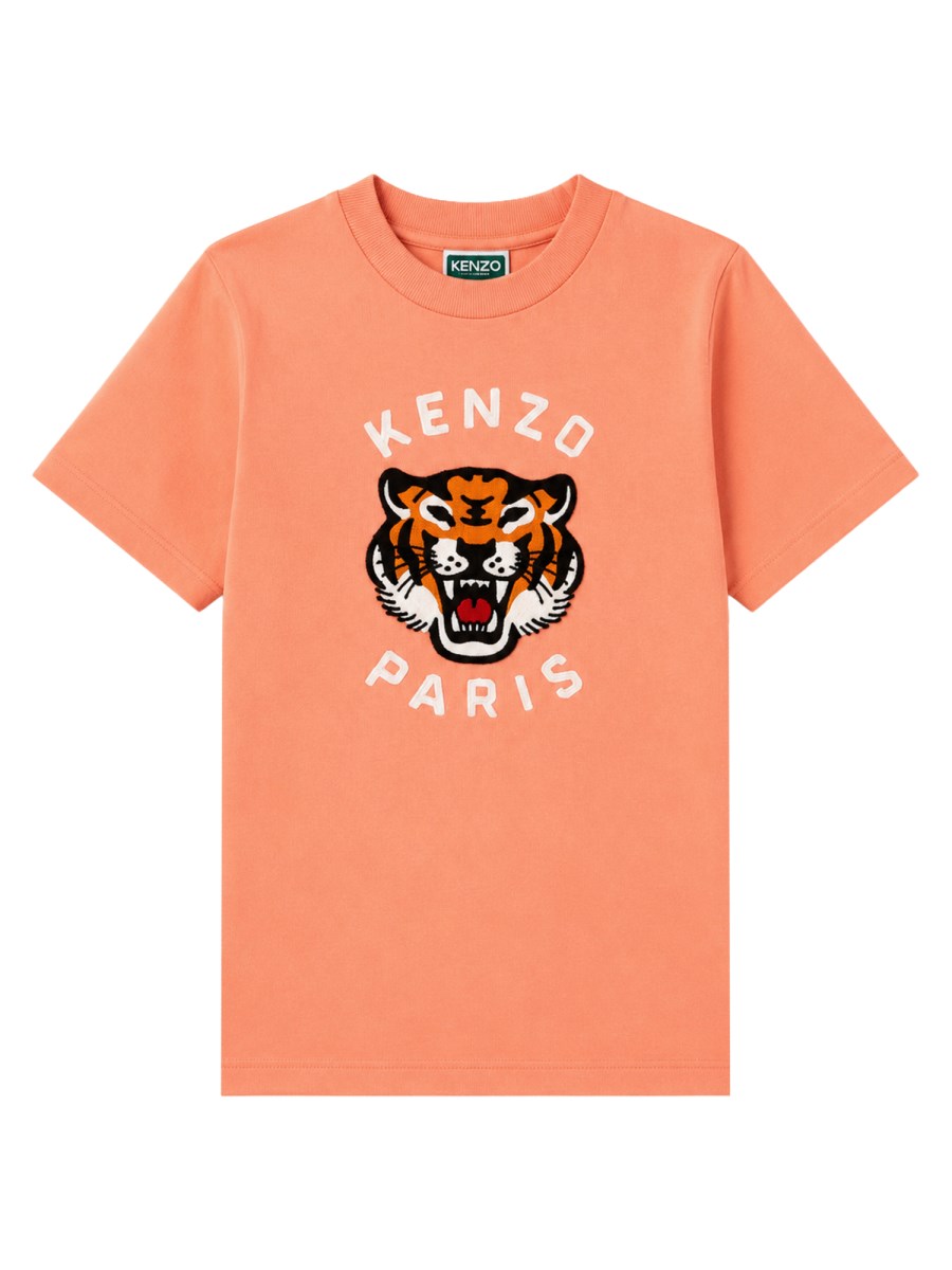 Abito con ricamo Tiger Head