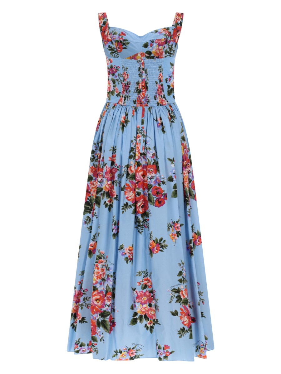 ABITO CON STAMPA MAZZO DI FIORI