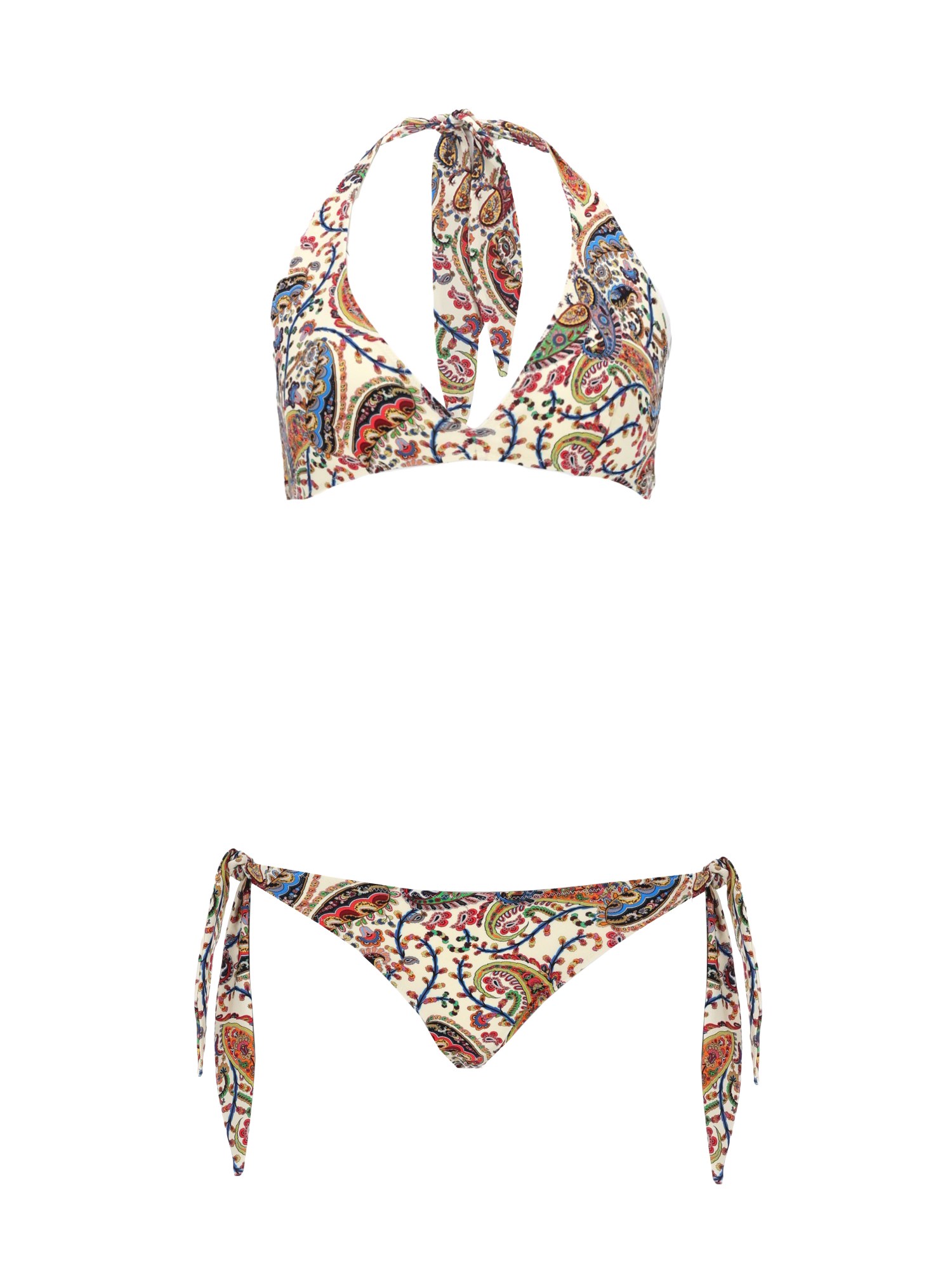 etro costume bikini con motivo paisley floreale